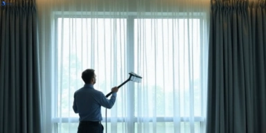 Commercial curtain steam cleaning service parliament-house-nsw hotels offices